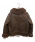 AGED AVIATOR (エイジド アヴィエーター) 裏ボアジャケット ブラウン サイズ:F：4500円