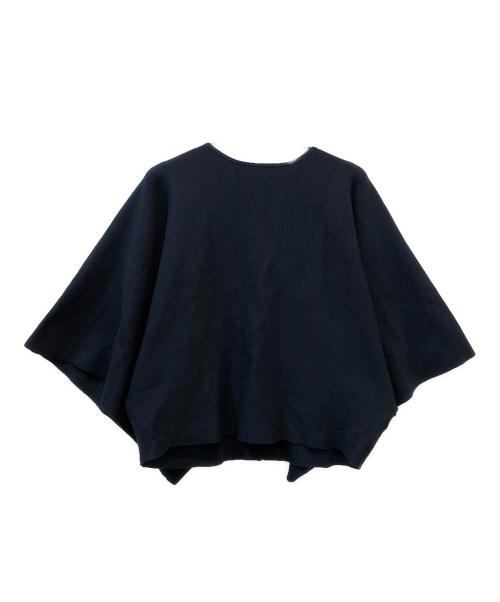 SOEJU（ソージュ）SOEJU (ソージュ) 薄手ニット ネイビー サイズ:Mの古着・服飾アイテム