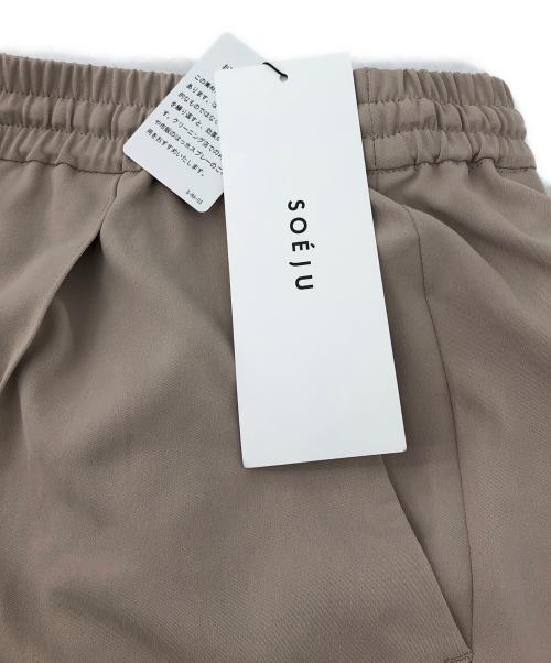 SOEJU（ソージュ）SOEJU (ソージュ) ワイドパンツ グレー サイズ:M 未使用品の古着・服飾アイテム