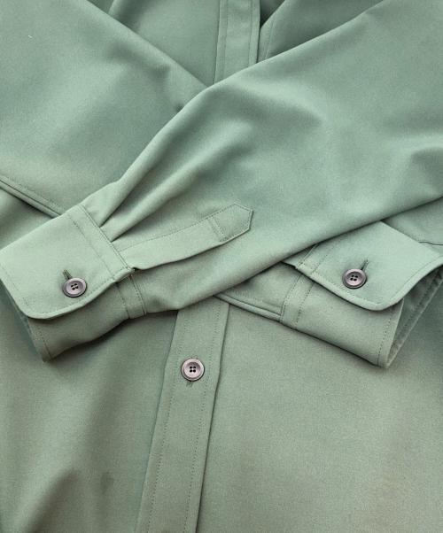 SOEJU（ソージュ）SOEJU (ソージュ) シャツワンピース グリーン サイズ:Sの古着・服飾アイテム