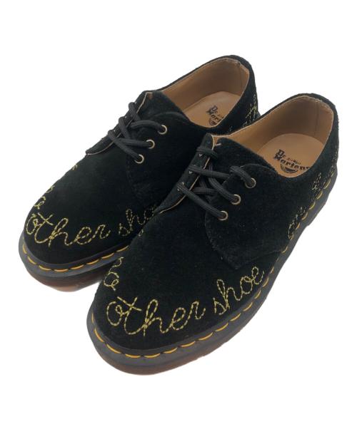 Dr.Martens（ドクターマーチン）Dr.Martens (ドクターマーチン) 3ホールブーツ 	スウェード ブラック サイズ:UK5の古着・服飾アイテム