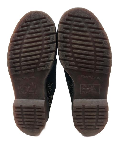 Dr.Martens（ドクターマーチン）Dr.Martens (ドクターマーチン) 3ホールブーツ 	スウェード ブラック サイズ:UK5の古着・服飾アイテム