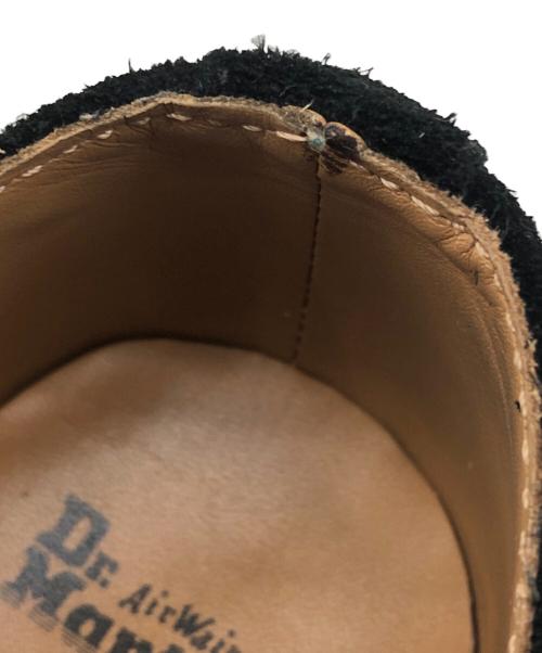 Dr.Martens（ドクターマーチン）Dr.Martens (ドクターマーチン) 3ホールブーツ 	スウェード ブラック サイズ:UK5の古着・服飾アイテム