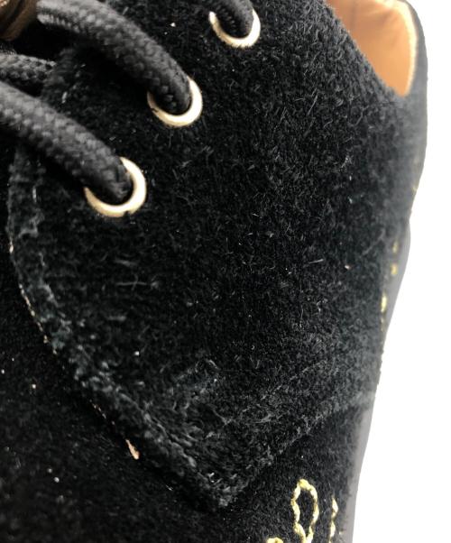 Dr.Martens（ドクターマーチン）Dr.Martens (ドクターマーチン) 3ホールブーツ 	スウェード ブラック サイズ:UK5の古着・服飾アイテム