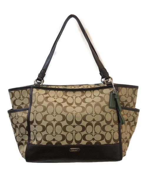 COACH（コーチ）COACH (コーチ) トートバッグ　シグネチャー サイズ:記載なしの古着・服飾アイテム
