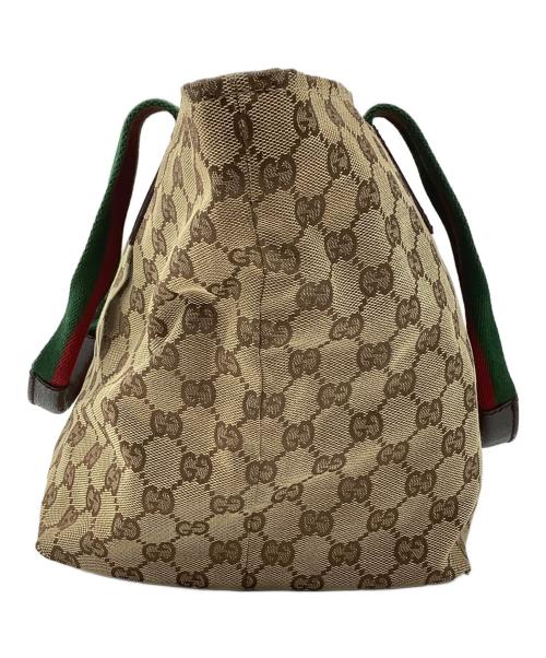 GUCCI（グッチ）GUCCI (グッチ) GGキャンバスシェリーライントートの古着・服飾アイテム