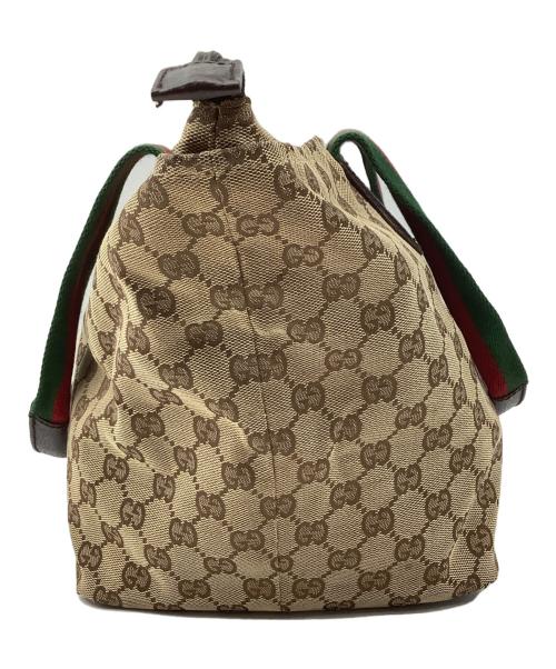 GUCCI（グッチ）GUCCI (グッチ) GGキャンバスシェリーライントートの古着・服飾アイテム