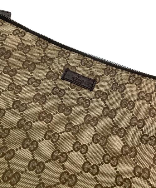 GUCCI（グッチ）GUCCI (グッチ) ショルダーバッグ　GG ブラウンの古着・服飾アイテム
