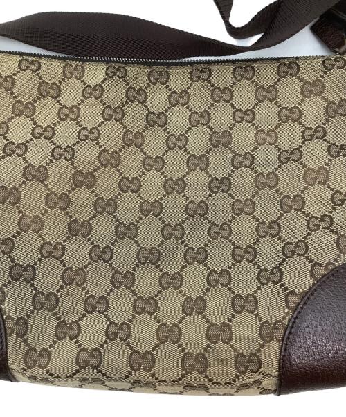 GUCCI（グッチ）GUCCI (グッチ) ショルダーバッグ　GG ブラウンの古着・服飾アイテム