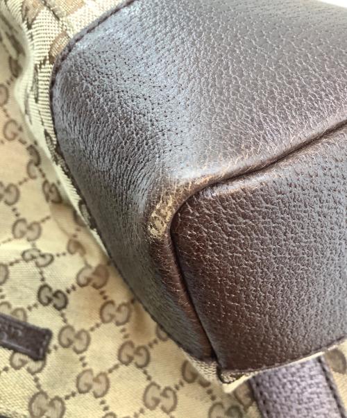 GUCCI（グッチ）GUCCI (グッチ) ショルダーバッグ　GG ブラウンの古着・服飾アイテム