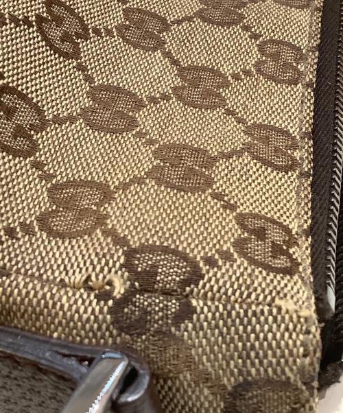 GUCCI（グッチ）GUCCI (グッチ) ショルダーバッグ　GG ブラウンの古着・服飾アイテム