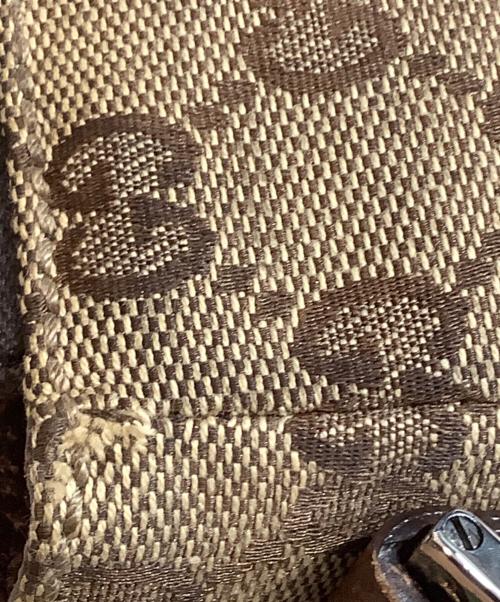 GUCCI（グッチ）GUCCI (グッチ) ショルダーバッグ　GG ブラウンの古着・服飾アイテム