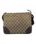 GUCCI (グッチ) ショルダーバッグ　GG ブラウン：30000円