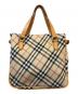 BURBERRY BLACK LABEL (バーバリーブラックレーベル) ハンドバッグ　ノバチェック ベージュ サイズ:記載なし：8000円