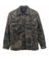 DIESEL（ディーゼル）の古着「中綿ジャケット　カモフラージュ」｜グリーン×ブラック