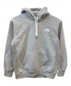 THE NORTH FACEザ ノース フェイス）の古着「バックスクエアロゴフーディ」｜グレー