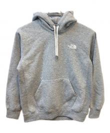 THE NORTH FACE（ザ ノース フェイス）の古着「バックスクエアロゴフーディ」｜グレー