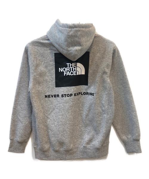 THE NORTH FACE（ザ ノース フェイス）THE NORTH FACE (ザ ノース フェイス) バックスクエアロゴフーディ グレー サイズ:M 未使用品の古着・服飾アイテム