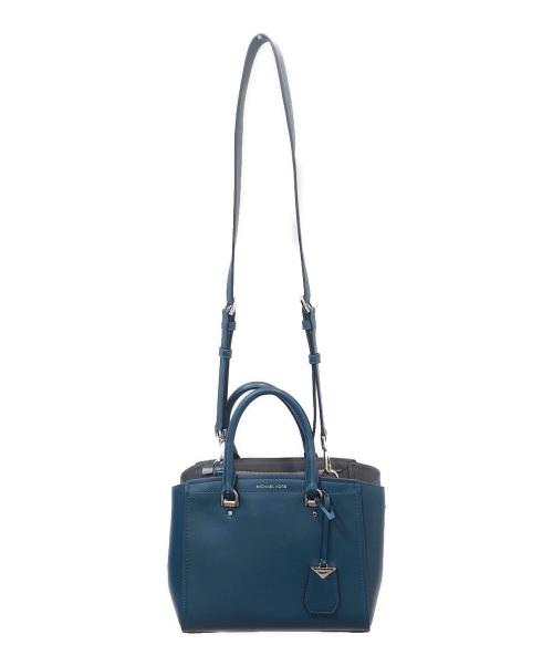 MICHAEL KORS（マイケル・コース）MICHAEL KORS (マイケル・コース) 2WAYバッグ ブルー サイズ:記載なしの古着・服飾アイテム