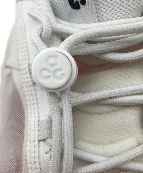 NIKE ACG（ナイキエーシージー）NIKE ACG (ナイキエーシージー) ローカットスニーカー ホワイト×オレンジ サイズ:29cmの古着・服飾アイテム