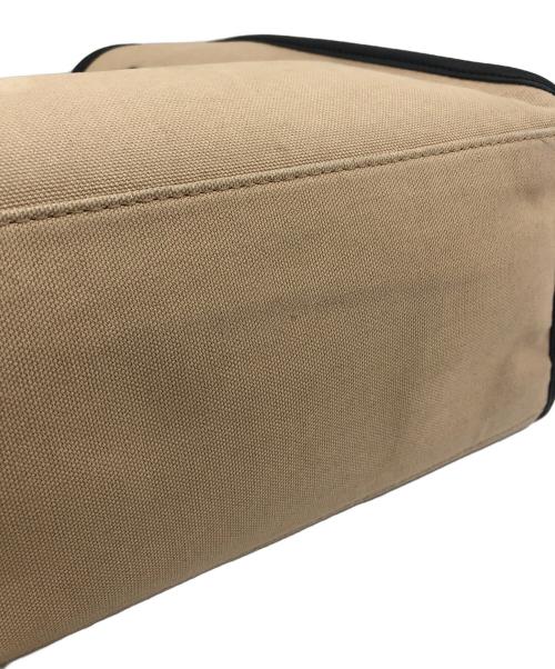 GIANNI CHIARINI（ジャンニ キアリーニ）GIANNI CHIARINI (ジャンニ キアリーニ) トートバッグ ベージュ×ブラックの古着・服飾アイテム
