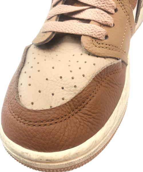 NIKE（ナイキ）NIKE (ナイキ) ハイカットスニーカー　Air Jordan 1 MM ブラウン サイズ:25.5cmの古着・服飾アイテム