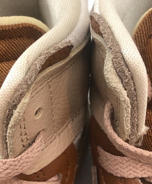 NIKE（ナイキ）NIKE (ナイキ) ハイカットスニーカー　Air Jordan 1 MM ブラウン サイズ:25.5cmの古着・服飾アイテム