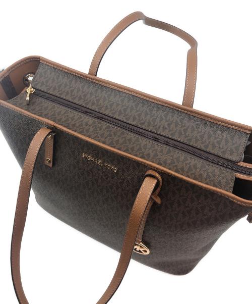 MICHAEL KORS（マイケル・コース）MICHAEL KORS (マイケル・コース) トートバッグ ブラウン サイズ:記載なしの古着・服飾アイテム