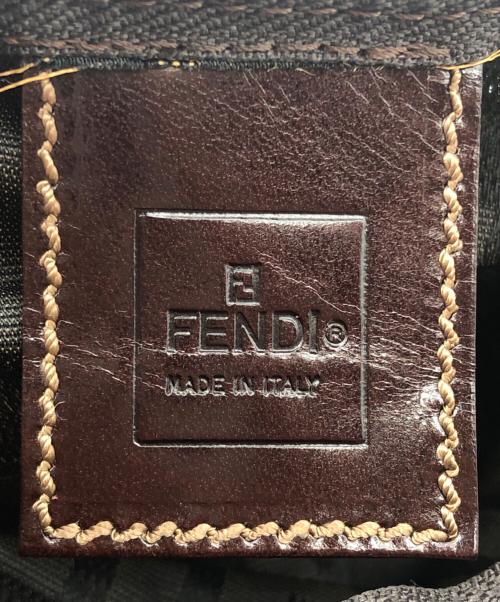 FENDI（フェンディ）FENDI (フェンディ) ミニバッグ	ズッカ ブラウン×ブラック サイズ:記載なしの古着・服飾アイテム
