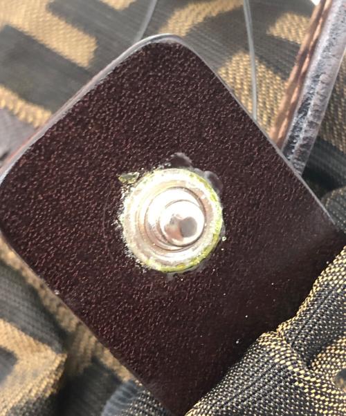 FENDI（フェンディ）FENDI (フェンディ) ミニバッグ	ズッカ ブラウン×ブラック サイズ:記載なしの古着・服飾アイテム