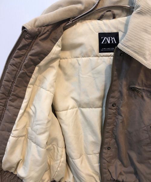 ZARA（ザラ）ZARA (ザラ) クロップドジャケット ベージュ サイズ:USA　XSの古着・服飾アイテム