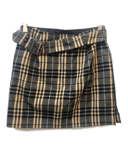 BURBERRY LONDON（バーバリーロンドン）BURBERRY LONDON (バーバリーロンドン) スカート ベージュ サイズ:UK6の古着・服飾アイテム