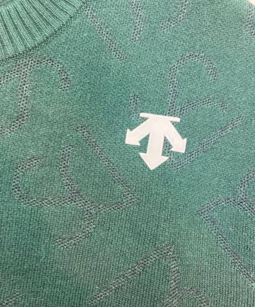 DESCENTE（デサント）DESCENTE (デサント) ゴルフウェア(トップス) グリーン サイズ:L 未使用品の古着・服飾アイテム