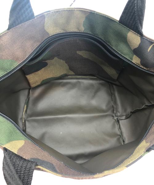 Herve Chapelier（エルベシャプリエ）Herve Chapelier (エルベシャプリエ) ハンドバッグ グリーン×カーキの古着・服飾アイテム