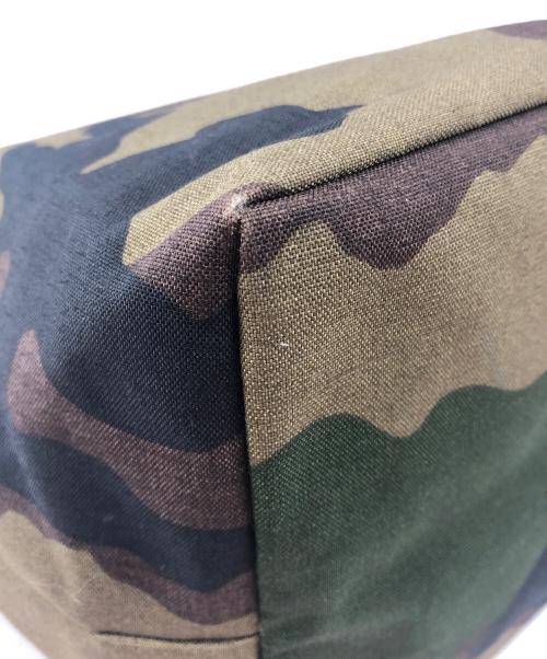 Herve Chapelier（エルベシャプリエ）Herve Chapelier (エルベシャプリエ) ハンドバッグ グリーン×カーキの古着・服飾アイテム