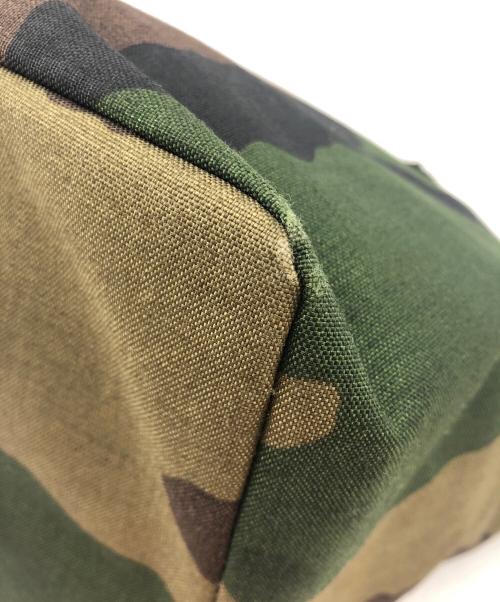 Herve Chapelier（エルベシャプリエ）Herve Chapelier (エルベシャプリエ) ハンドバッグ グリーン×カーキの古着・服飾アイテム