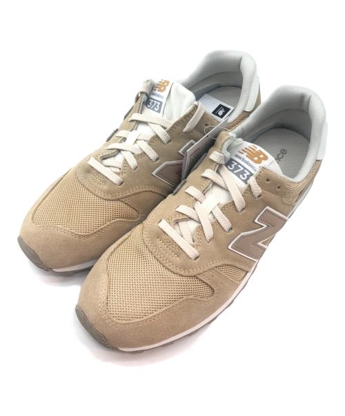 NEW BALANCE（ニューバランス）NEW BALANCE (ニューバランス) スニーカー　ML373QF2 ベージュ サイズ:28㎝ 未使用品の古着・服飾アイテム