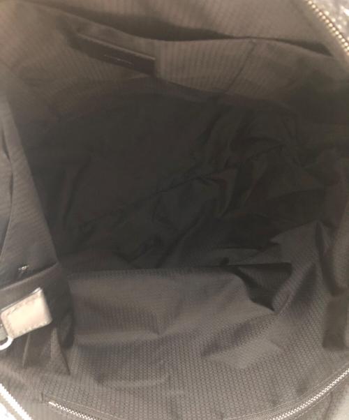MANIUNO（マニウノ）MANIUNO (マニウノ) ショルダーバッグ グレー×ブラック 未使用品の古着・服飾アイテム