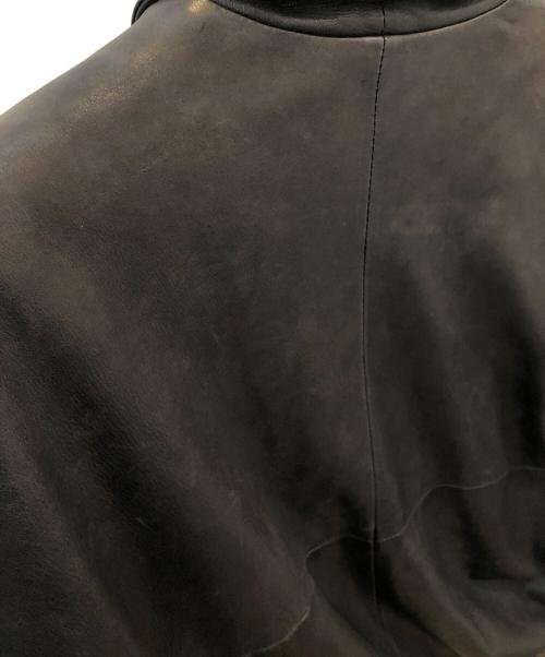 ROBERT COMSTOCK（ロバートコムストック）ROBERT COMSTOCK (ロバートコムストック) レザージャケット ブラック サイズ:Lの古着・服飾アイテム