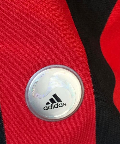 adidas（アディダス）adidas (アディダス) ゲームシャツ　ACミラン レッド サイズ:Ｍの古着・服飾アイテム