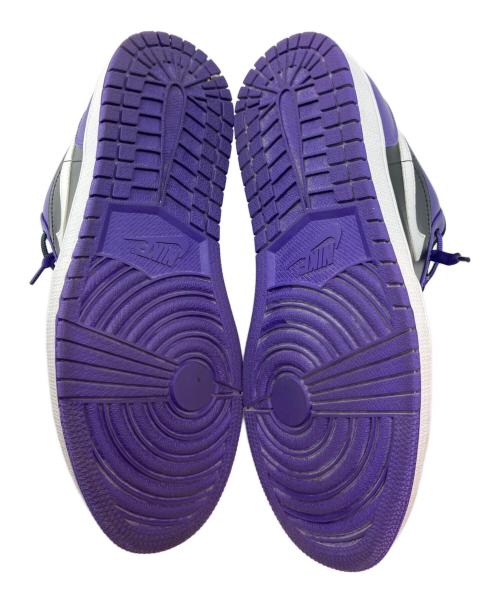 NIKE（ナイキ）NIKE (ナイキ) Air Jordan 1 Low パープル×ブラック サイズ:28.5cmの古着・服飾アイテム