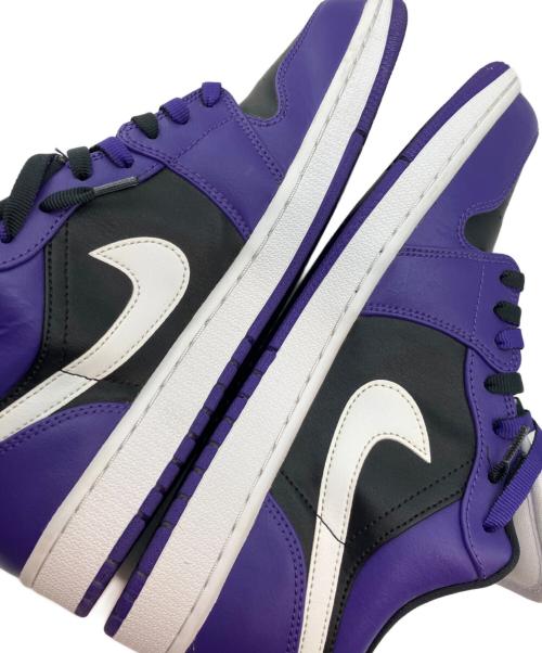 NIKE（ナイキ）NIKE (ナイキ) Air Jordan 1 Low パープル×ブラック サイズ:28.5cmの古着・服飾アイテム