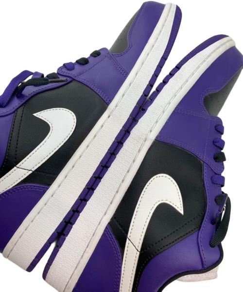 NIKE（ナイキ）NIKE (ナイキ) Air Jordan 1 Low パープル×ブラック サイズ:28.5cmの古着・服飾アイテム