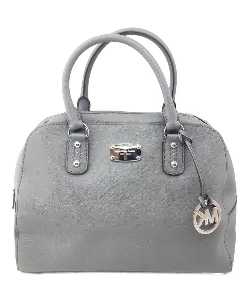 MICHAEL KORS（マイケルコース）MICHAEL KORS (マイケルコース) 2WAYハンドバッグ グレーの古着・服飾アイテム