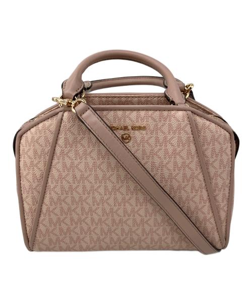 MICHAEL KORS（マイケル・コース）MICHAEL KORS (マイケル・コース) 2WAYバッグ ピンクの古着・服飾アイテム