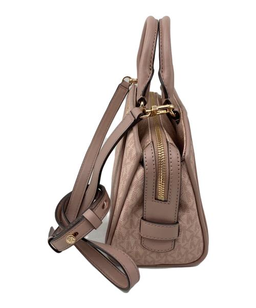 MICHAEL KORS（マイケル・コース）MICHAEL KORS (マイケル・コース) 2WAYバッグ ピンクの古着・服飾アイテム