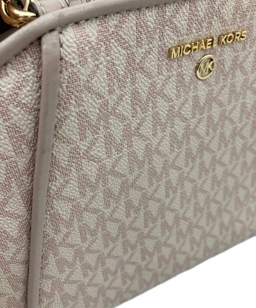MICHAEL KORS（マイケル・コース）MICHAEL KORS (マイケル・コース) 2WAYバッグ ピンクの古着・服飾アイテム