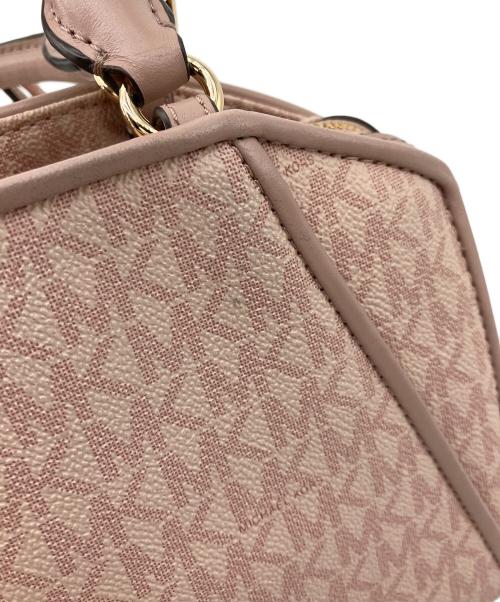 MICHAEL KORS（マイケル・コース）MICHAEL KORS (マイケル・コース) 2WAYバッグ ピンクの古着・服飾アイテム