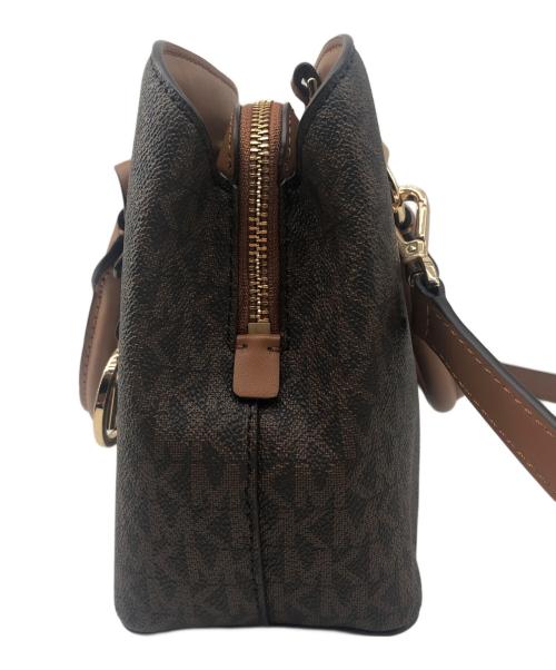 MICHAEL KORS（マイケル・コース）MICHAEL KORS (マイケル・コース) 2WAYバッグ　サッチェル ブラウン サイズ:記載なしの古着・服飾アイテム