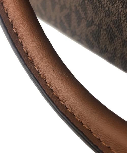 MICHAEL KORS（マイケル・コース）MICHAEL KORS (マイケル・コース) 2WAYバッグ　サッチェル ブラウン サイズ:記載なしの古着・服飾アイテム